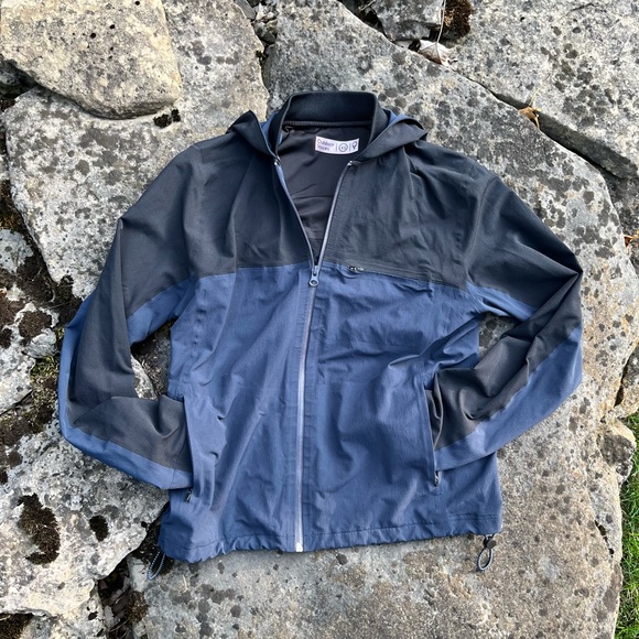 Outdoor Voices RecTrek Hooded Softshell Jacket EXTRA SMALL Colorblock Stretch - Picture 8 of 8